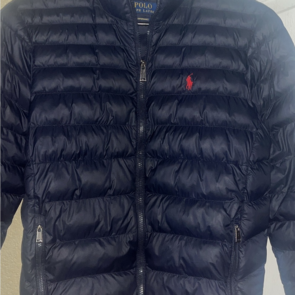 Polo Ralph Lauren Navy Puffer Jacket